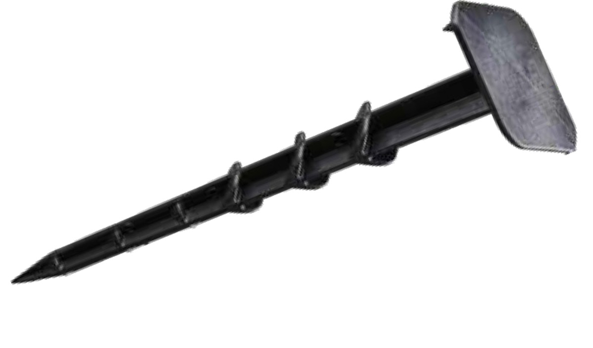 Spik med taggar 120mm