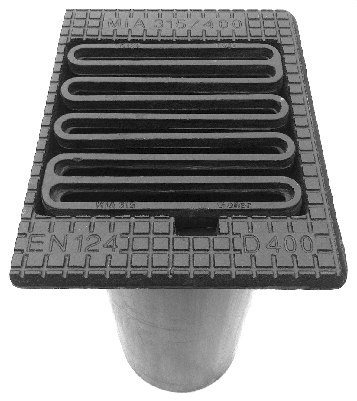 Rännstensbetäckning 400/315mm